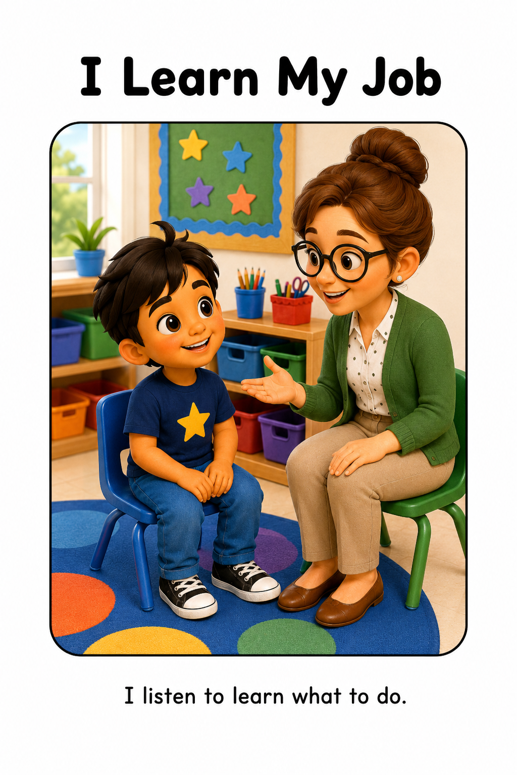 Classroom Jobs Social Story