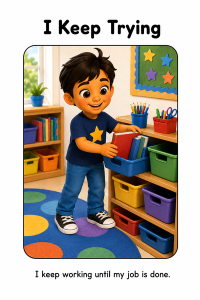 Classroom Jobs Social Story