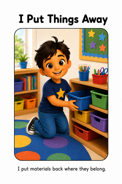 Classroom Jobs Social Story