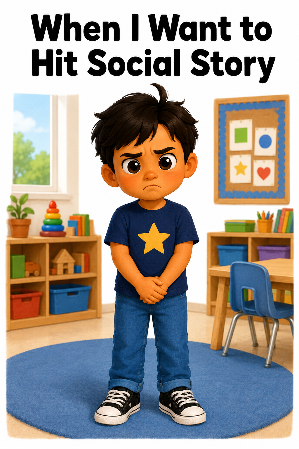 When I Want to Hit Social Story for Autism | Speech Fuel