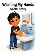 Washing My Hands Social Story for Autism | Speech Fuel