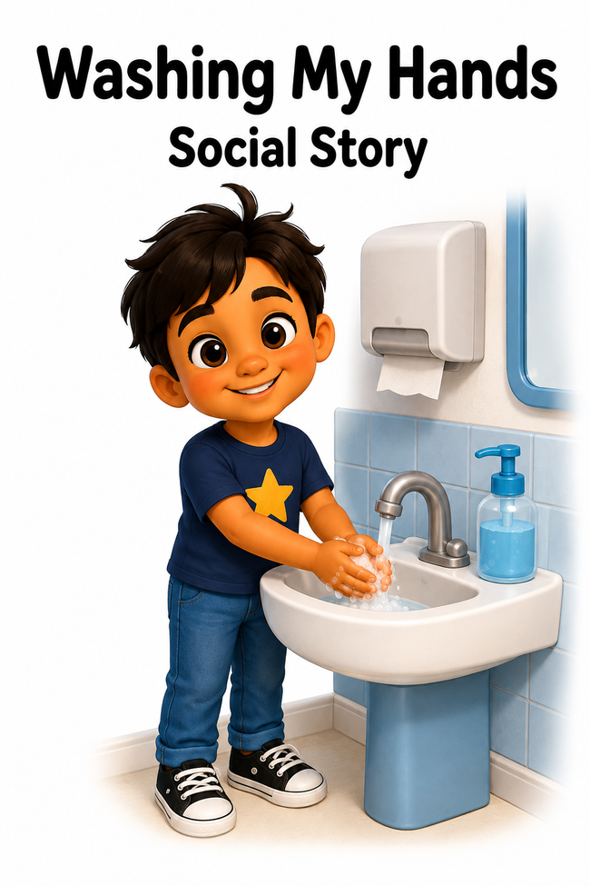 Washing My Hands Social Story