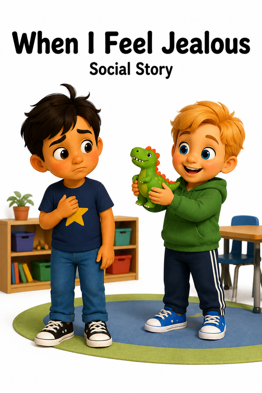 When I Feel Jealous Social Story