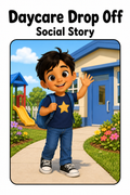 Daycare Drop Off Social Story for Autism | Speech Fuel