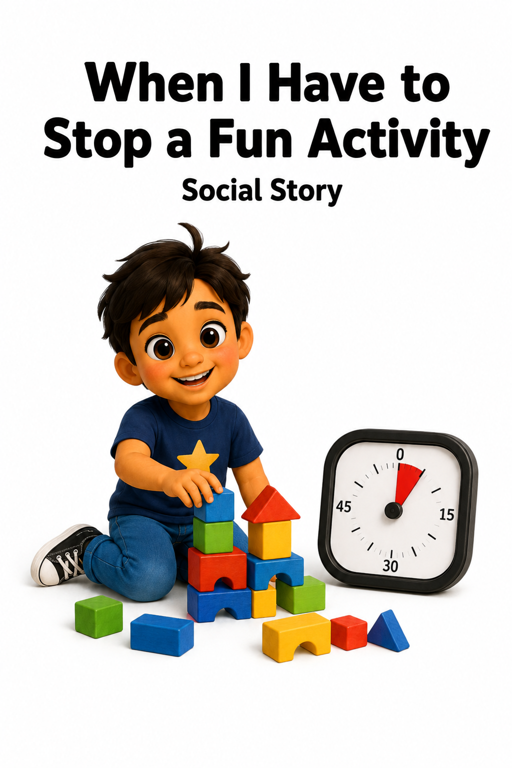 When I Have to Stop a Fun Activity Social Story | Speech Fuel