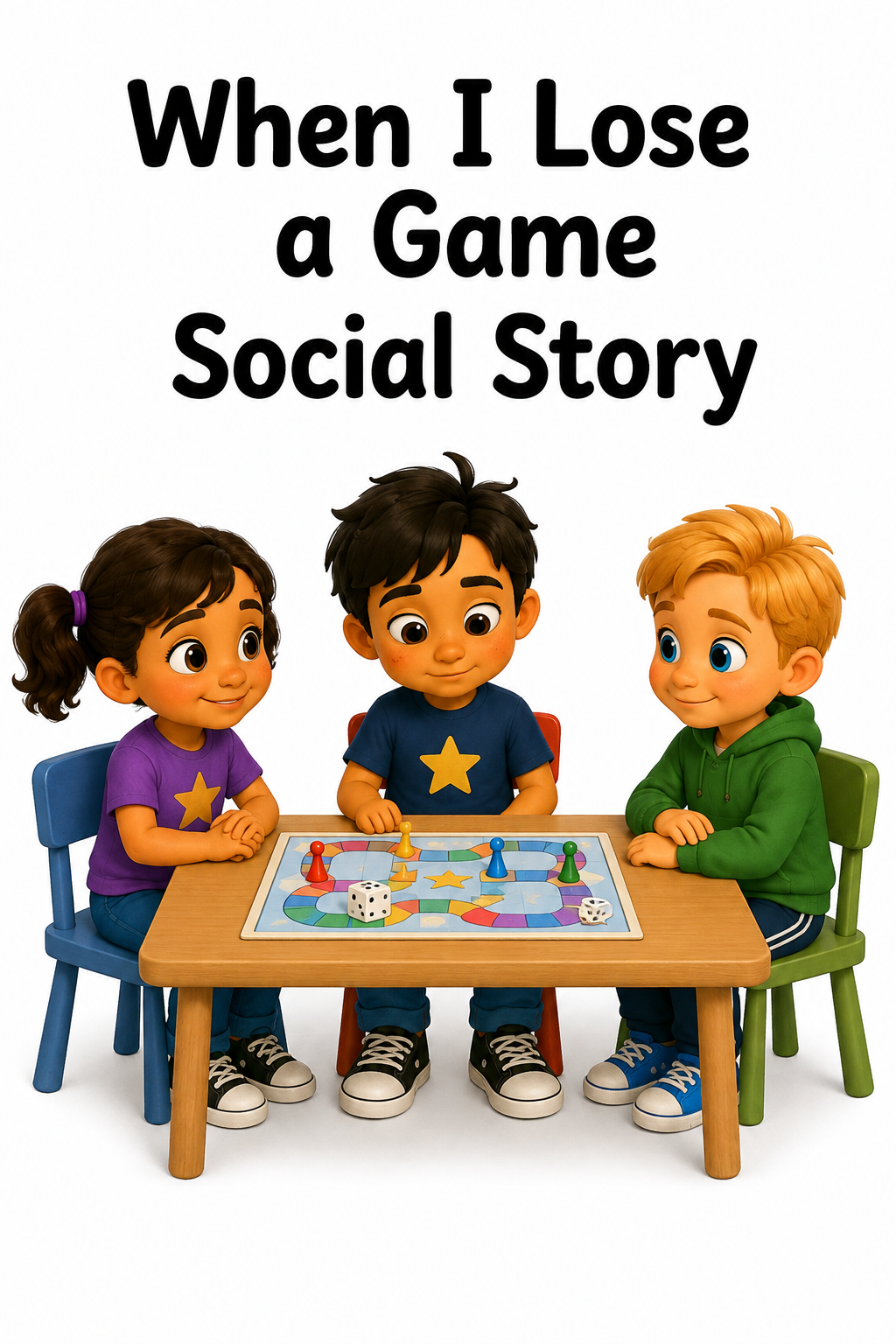 When I Lose a Game Social Story for Autism | Speech Fuel