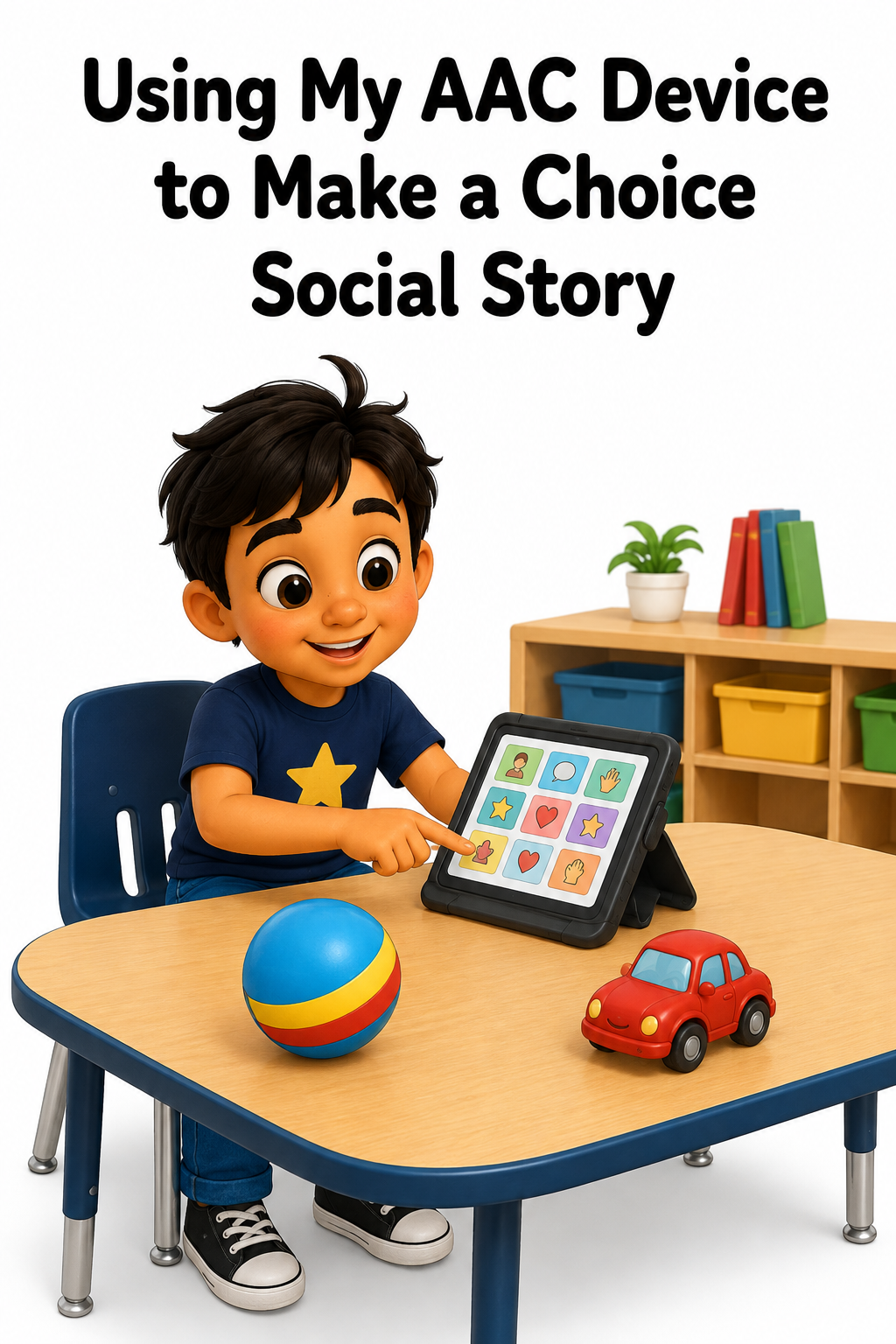 Using My AAC Device to Make a Choice Speech Fuel