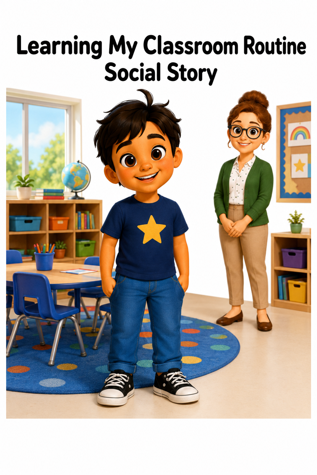 Classroom Routine Social Story for Autism | Speech Fuel