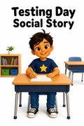 Testing Day Social Story for Autism | Speech Fuel