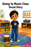 Going to Music Class Social Story for Autism | Speech Fuel