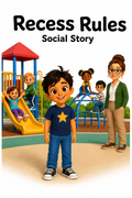 Recess Rules Social Story for Autism | Speech Fuel
