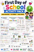 First Day of School Activity Pack for Autism | Speech Fuel