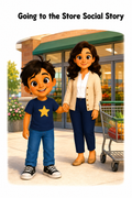 Going to the Store Social Story for Autism | Speech Fuel