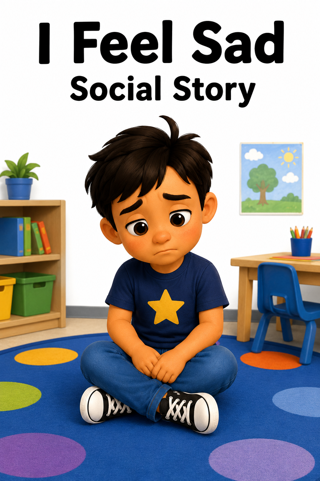 I Feel Sad Social Story for Autism | Speech Fuel
