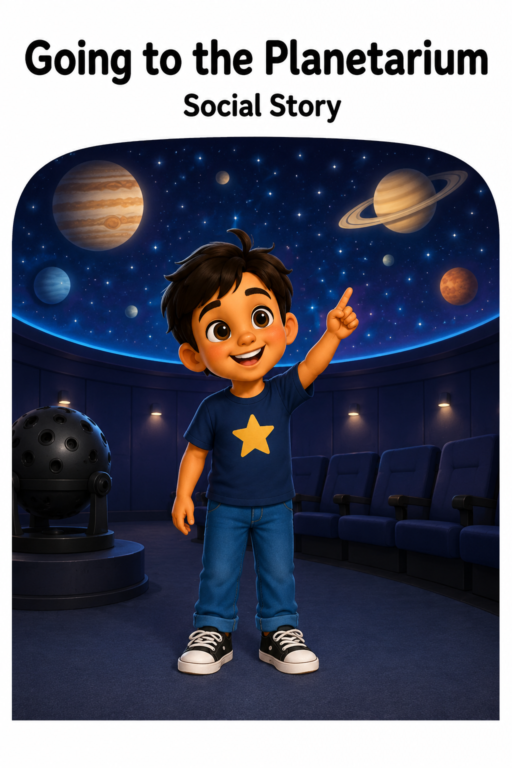 Going to the Planetarium Social Story for Autism | Speech Fuel