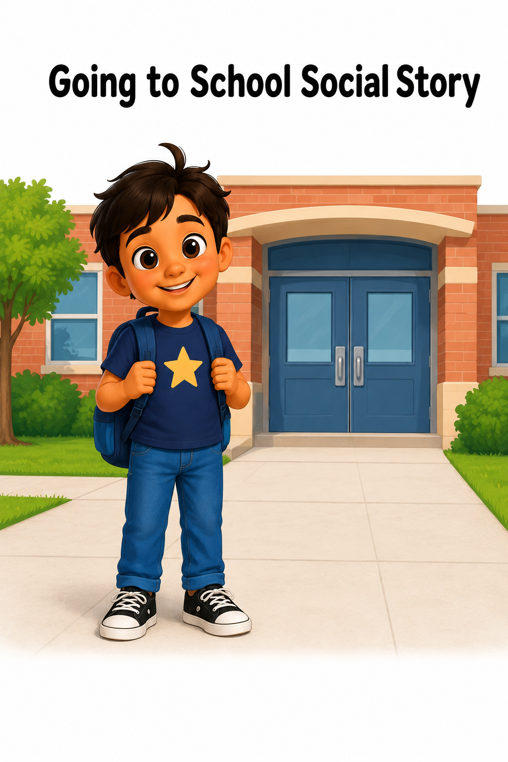 Going to School Social Story for Autism | Speech Fuel