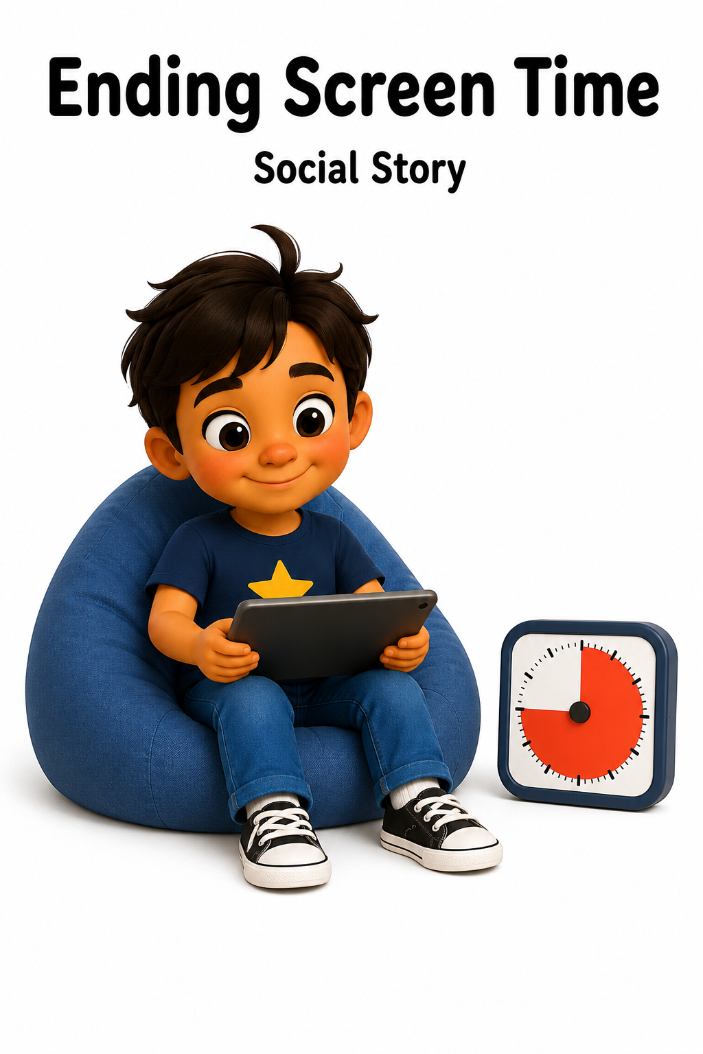 Ending Screen Time Social Story for Autism | Speech Fuel