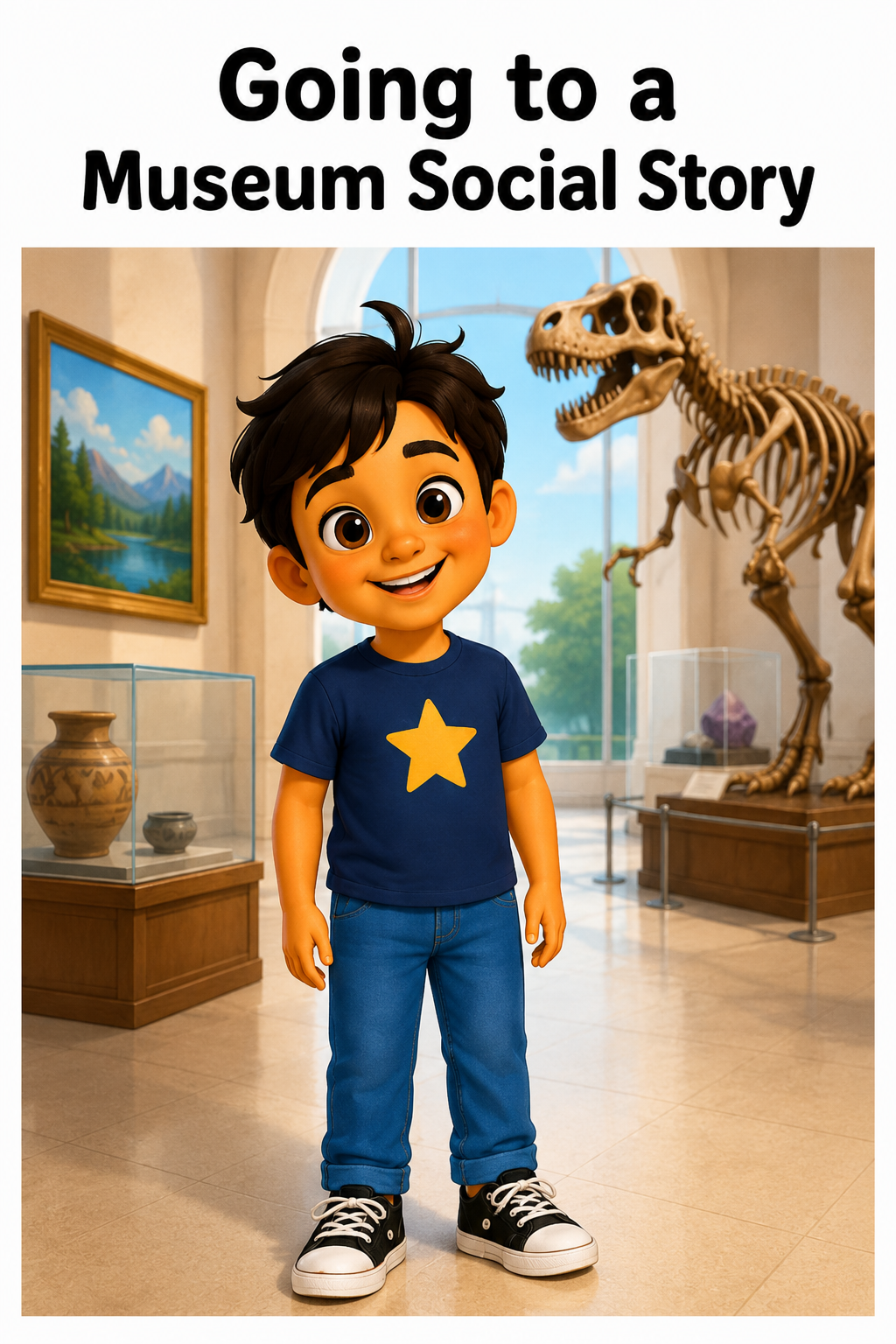 Going to a Museum Social Story for Autism | Speech Fuel