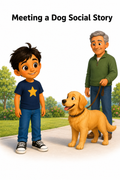 Meeting a Dog Social Story for Autism | Speech Fuel
