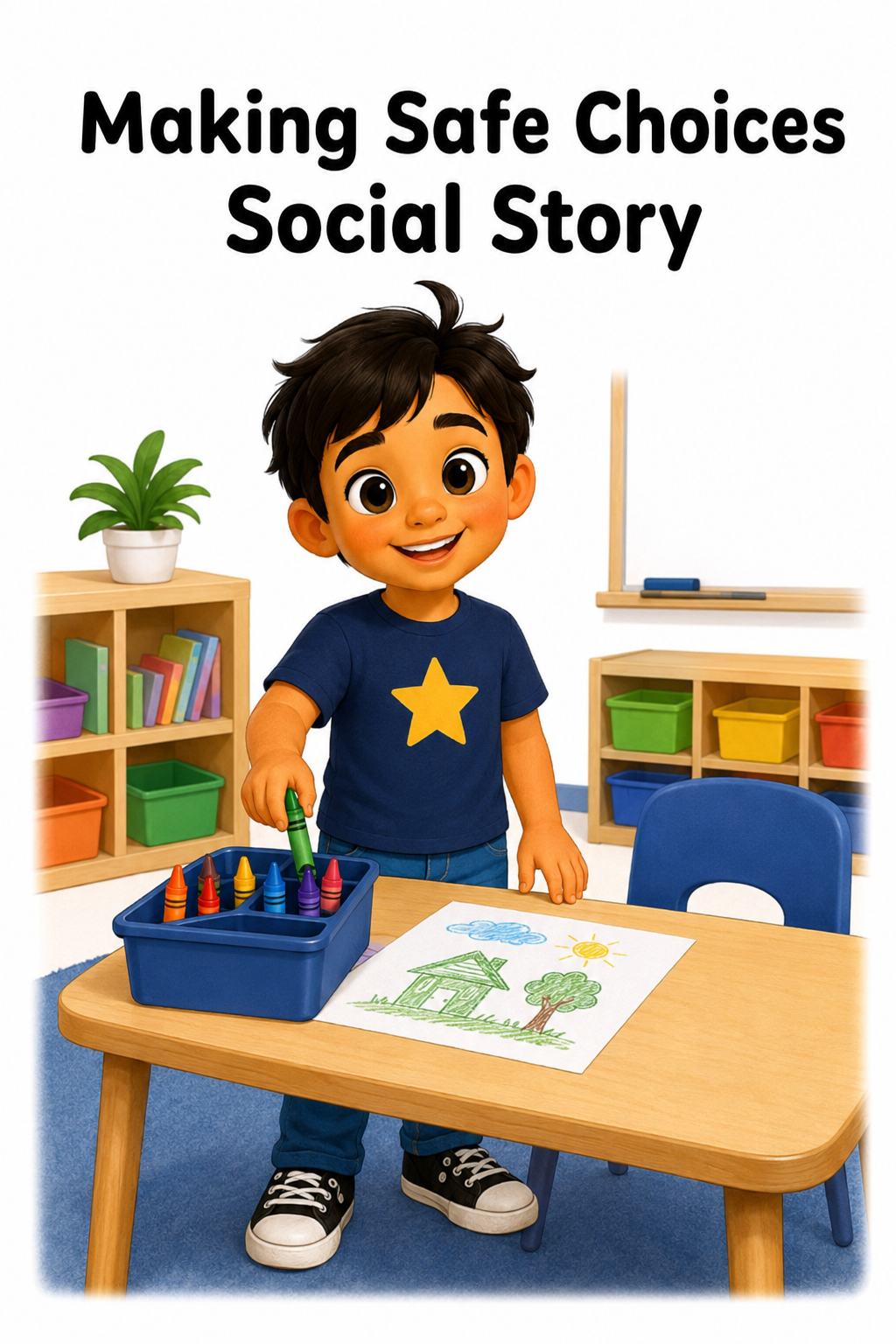 Making Safe Choices Social Story for Autism | Speech Fuel