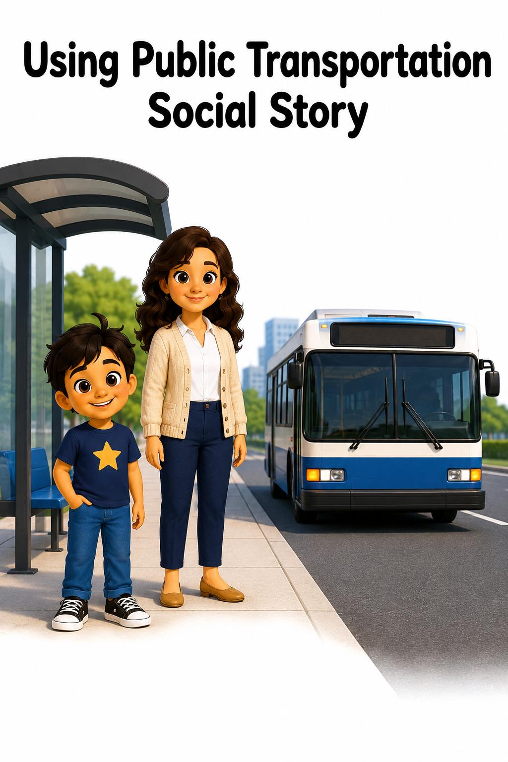 Using Public Transportation Social Story for Autism | Speech Fuel