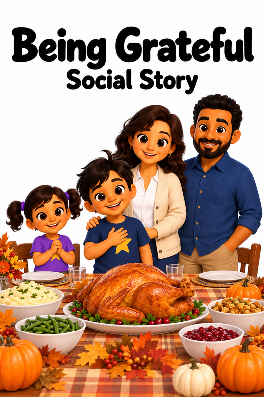 Being Grateful Social Story
