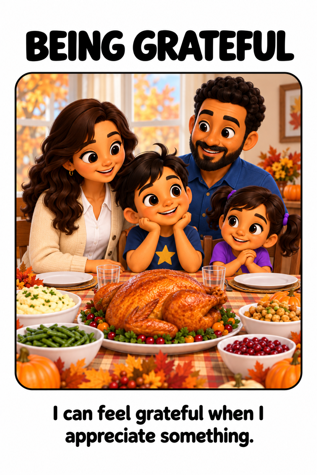 Being Grateful Social Story