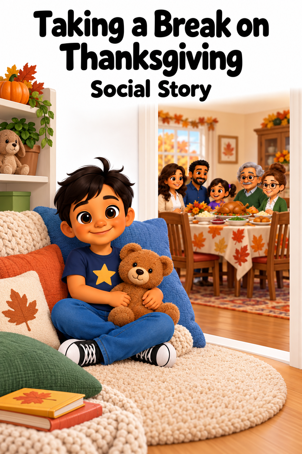Taking a Break on Thanksgiving Social Story