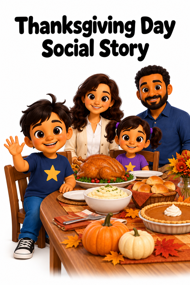 Thanksgiving Day Social Story