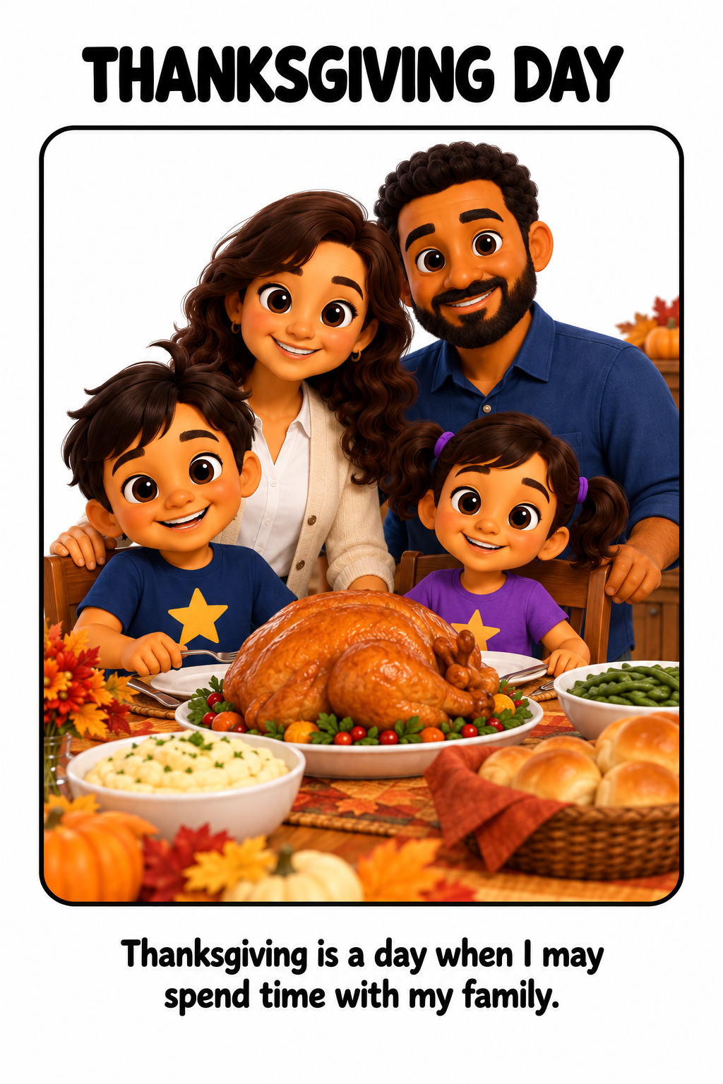 Thanksgiving Day Social Story