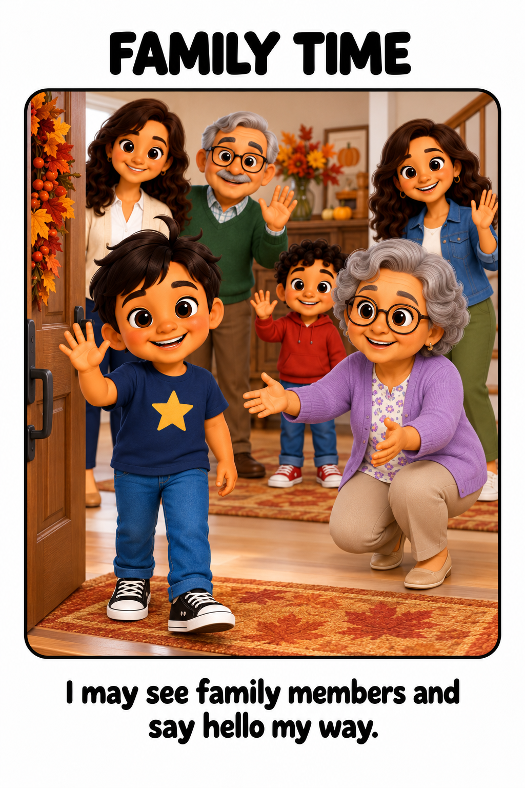 Thanksgiving Day Social Story