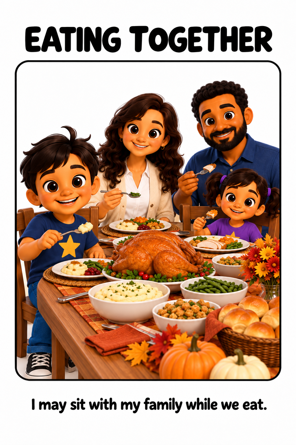 Thanksgiving Day Social Story