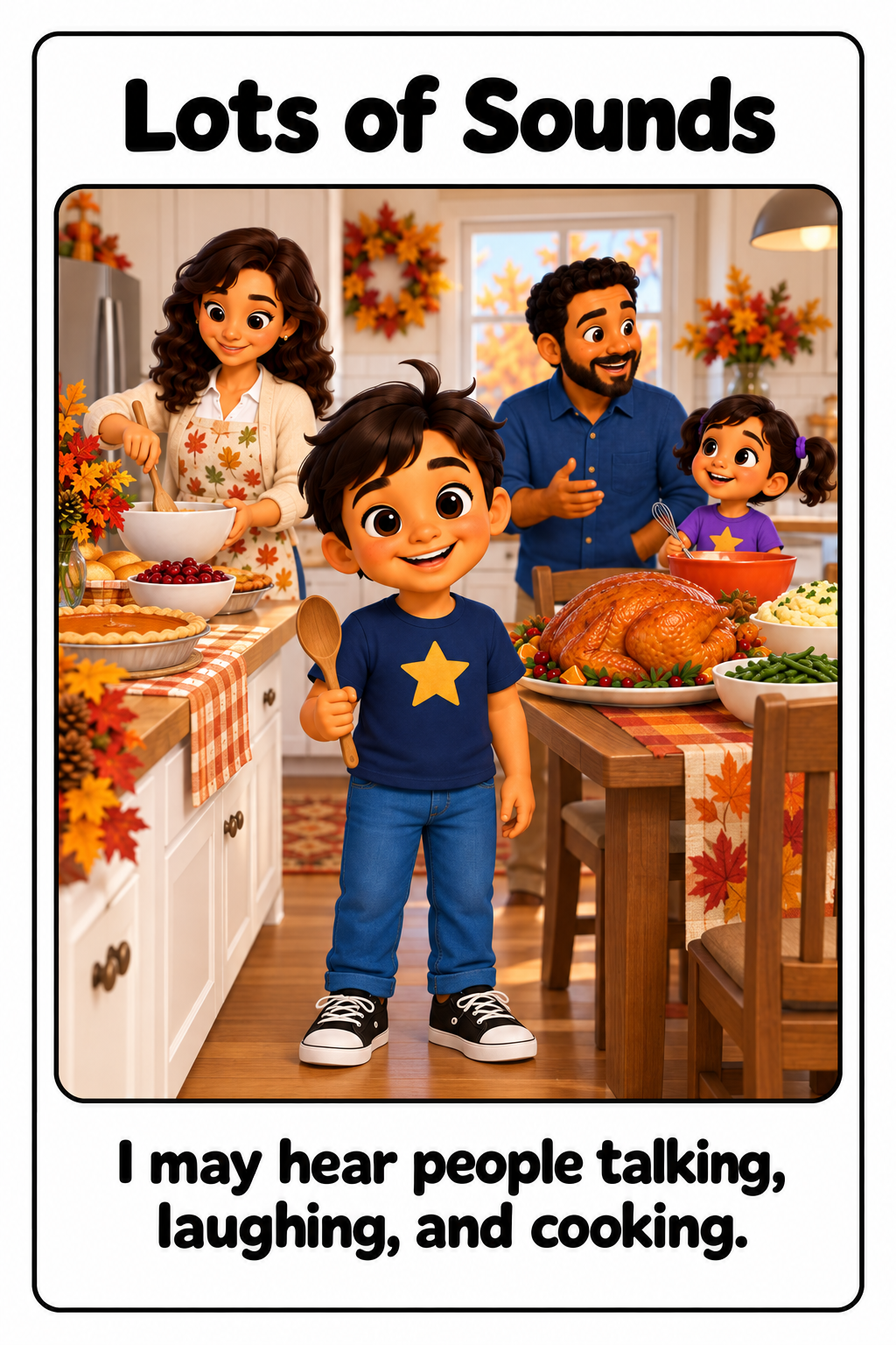 Thanksgiving Expectations Social Story