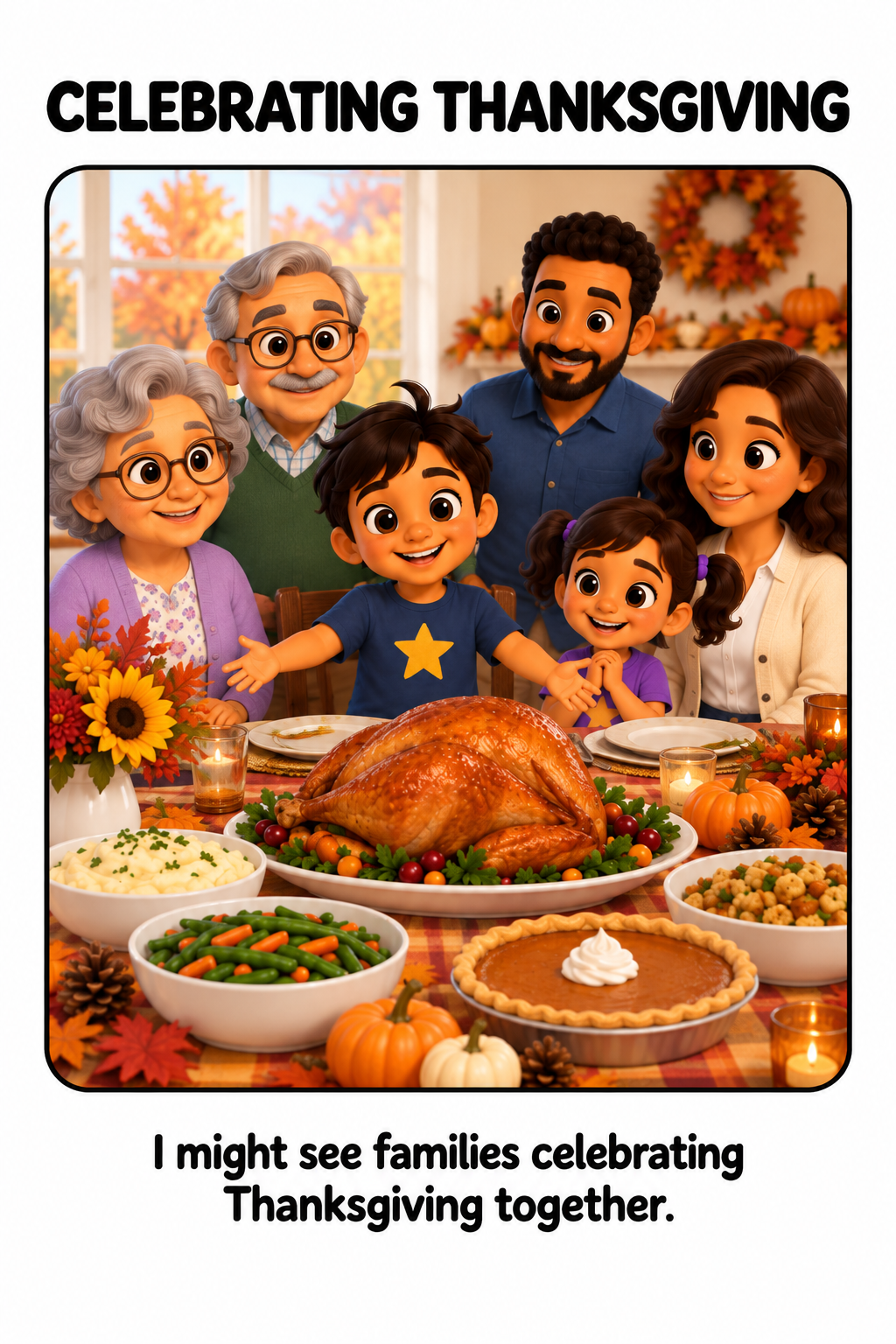 What Is Thanksgiving? Social Story