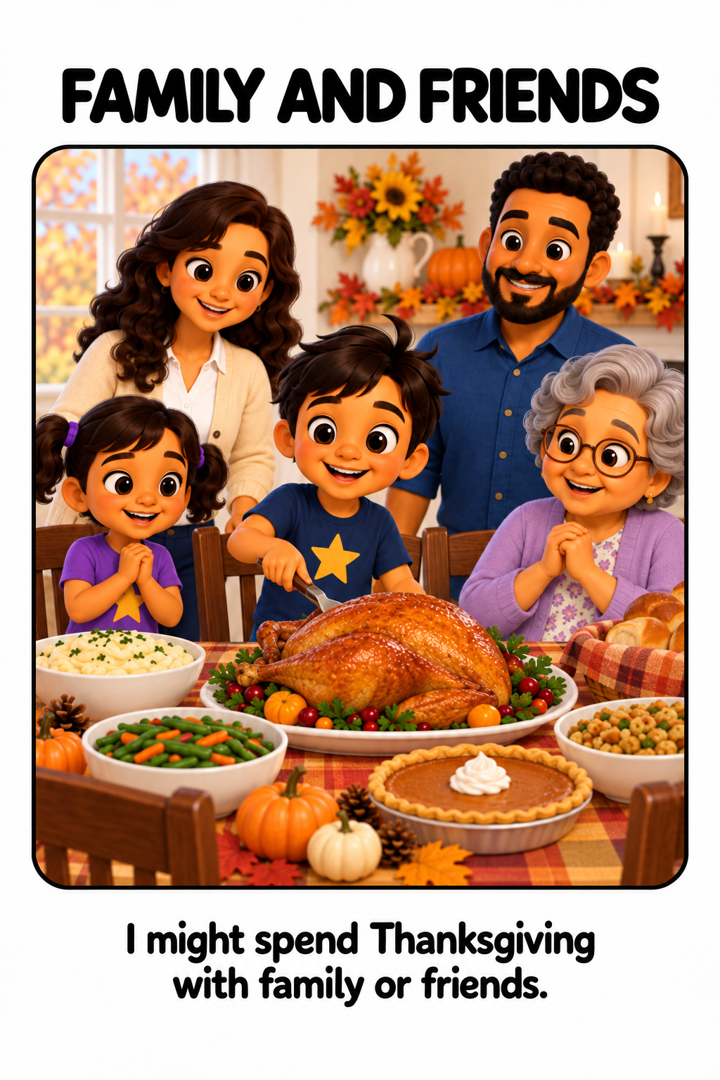 What Is Thanksgiving? Social Story