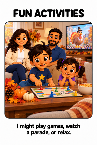 What Is Thanksgiving? Social Story