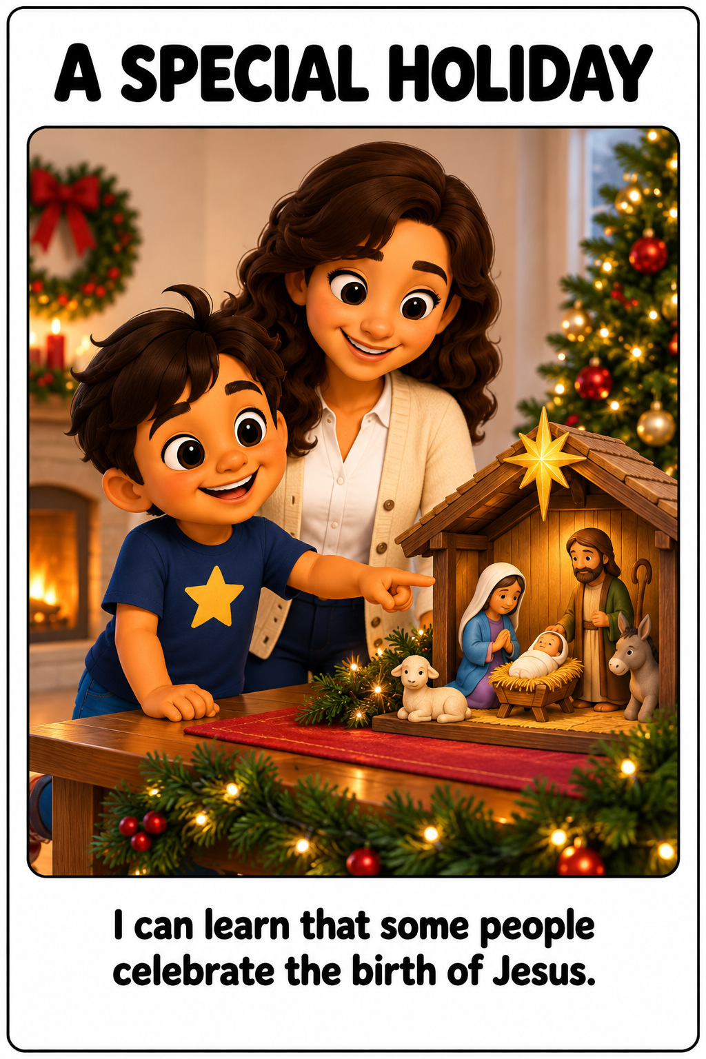 What Is Christmas? Social Story