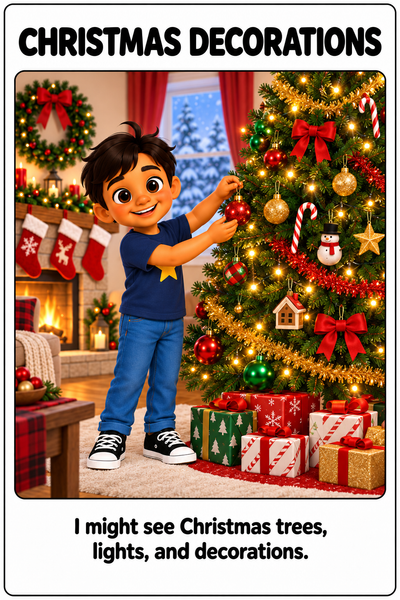 What Is Christmas? Social Story