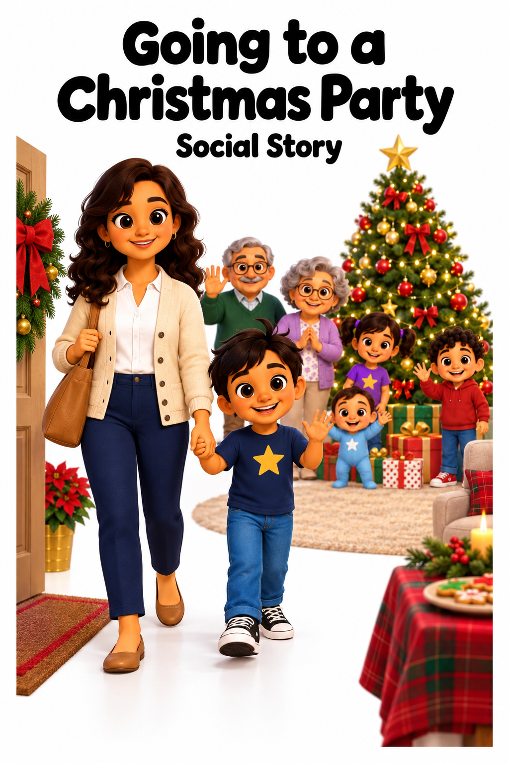 Going to a Christmas Party Social Story