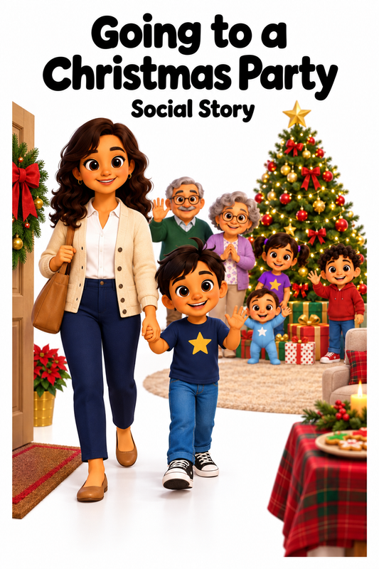 Going to a Christmas Party Social Story