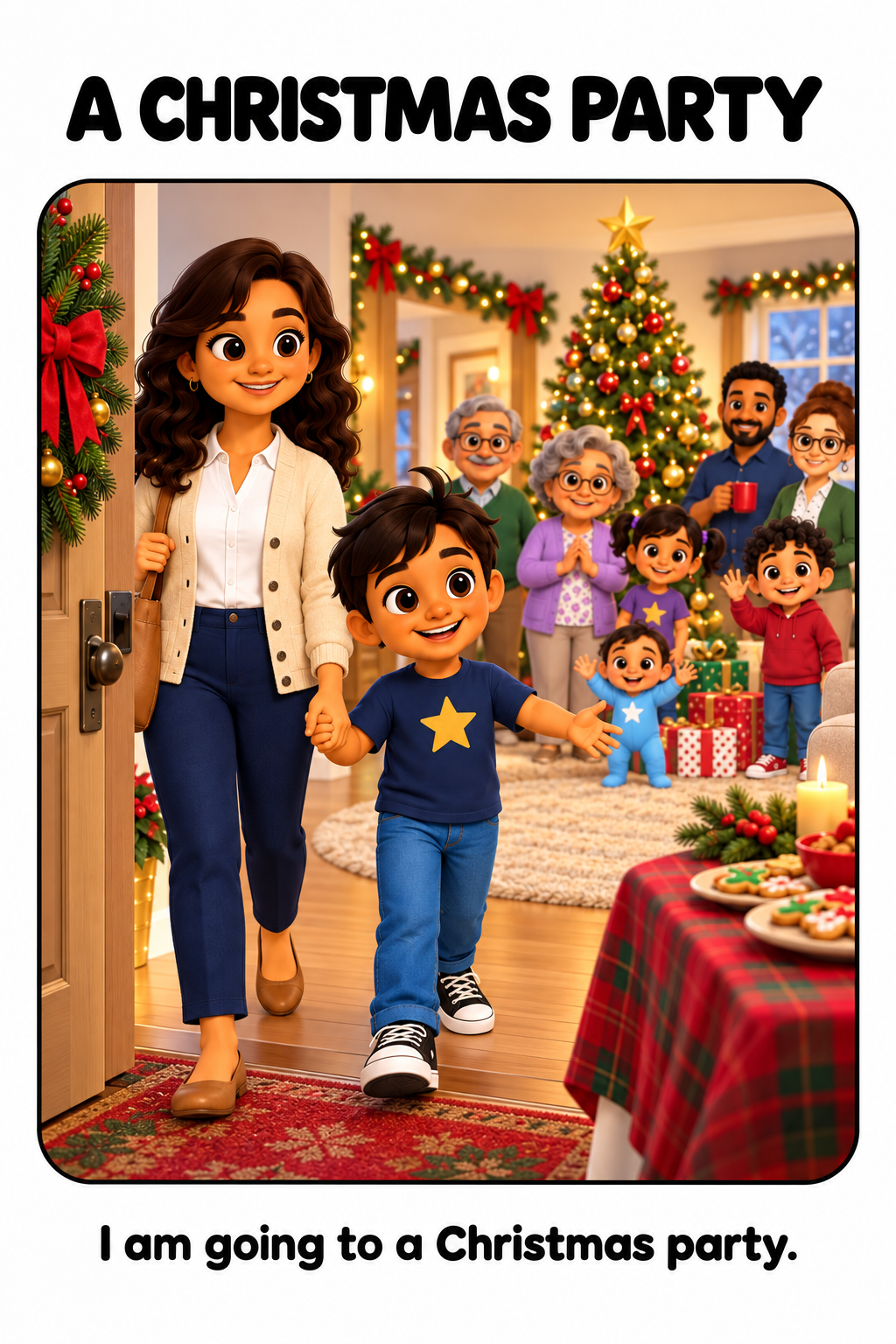 Going to a Christmas Party Social Story