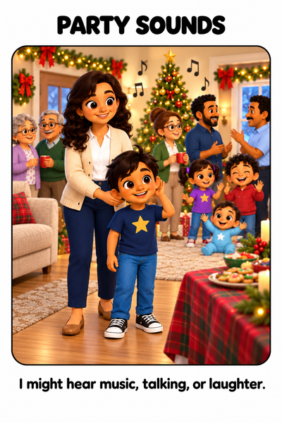 Going to a Christmas Party Social Story
