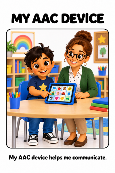 My AAC Device Is Not a Toy Social Story