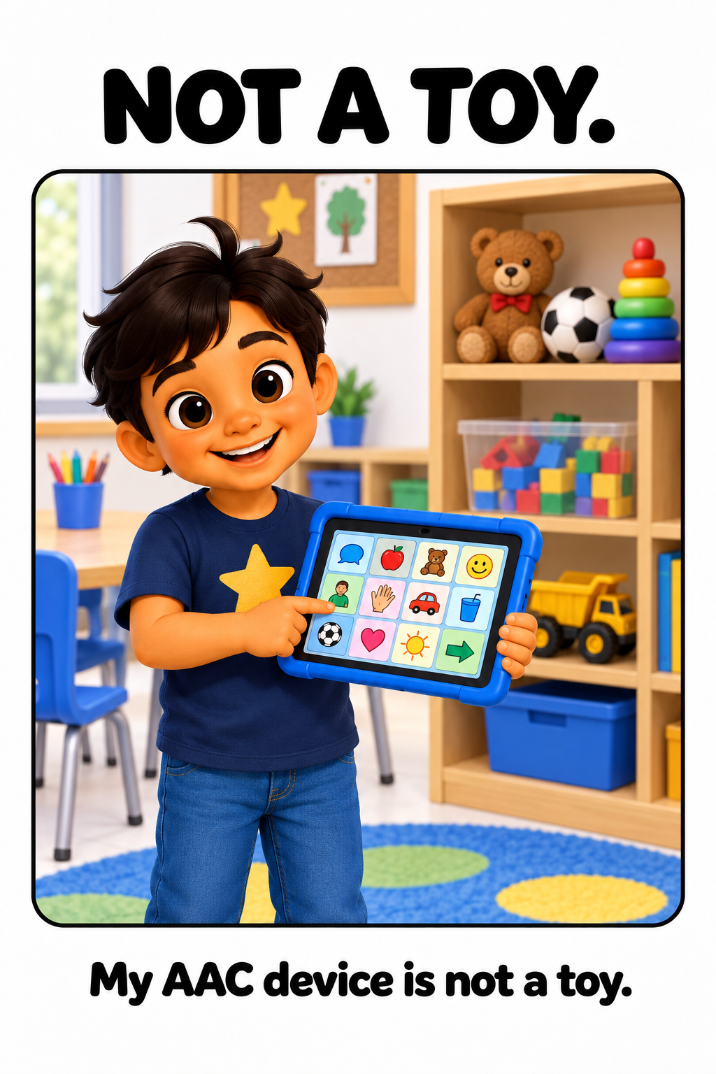 My AAC Device Is Not a Toy Social Story