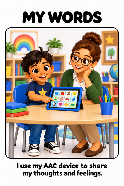 My AAC Device Is Not a Toy Social Story