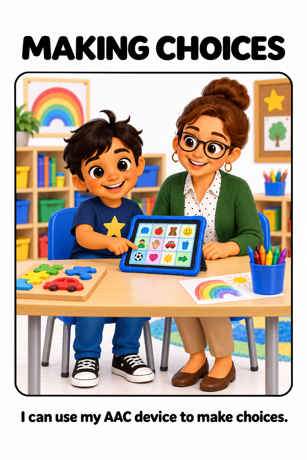 My AAC Device Is Not a Toy Social Story