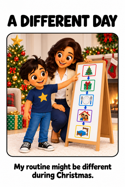 Changes to My Christmas Routine Social Story