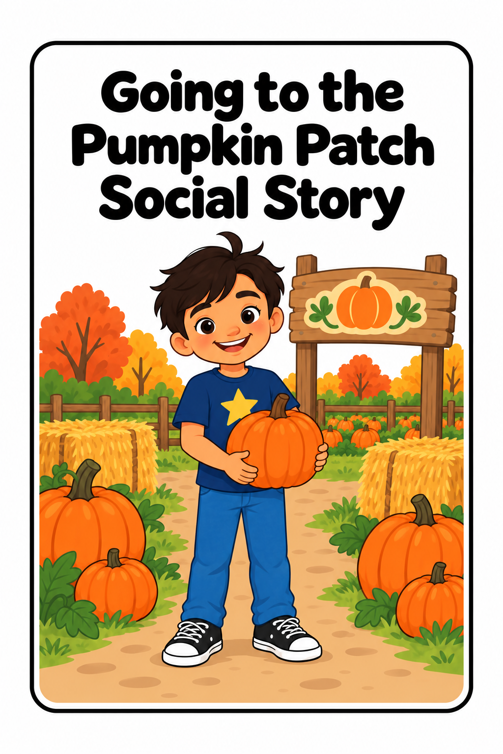Going to the Pumpkin Patch Social Story