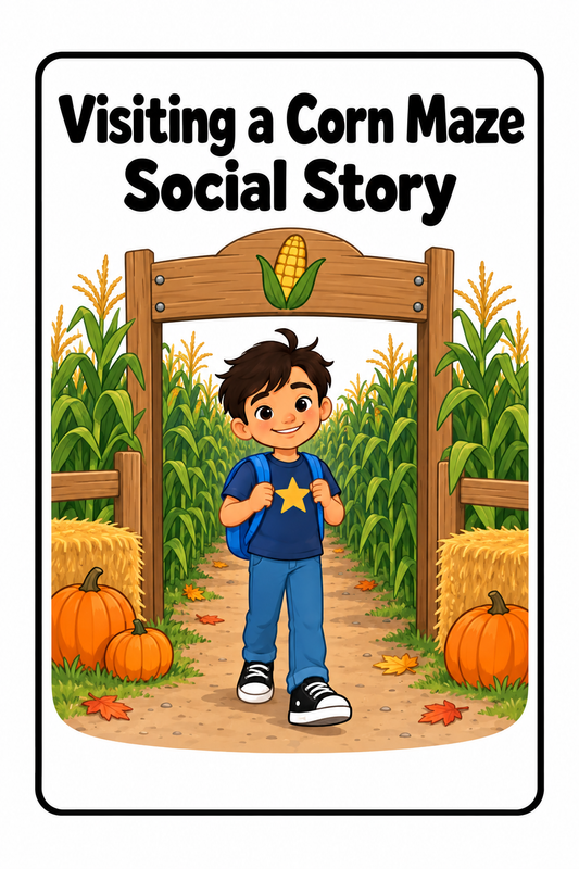 Visiting a Corn Maze Social Story
