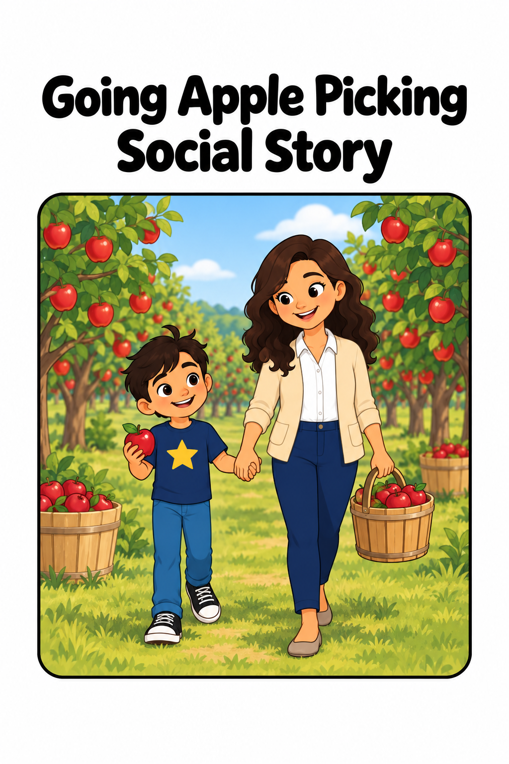 Going Apple Picking Social Story